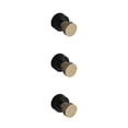 thumbnail image 4 of Injueey Ganchos para toallas de cobre y latón para baño - Potente colgador moderno autoadhesivo Aplicaciones amplias Gran capacidad de carga Type1 NO1, 4 of 6