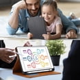 thumbnail image 4 of Flip Case for Apple iPad 10.2" 9th 8th 7th Generation 2021/2020/2019, Pencil Holder Smart Cover Auto Sleep Wake Protective Documents Pocket Stand Snap Closure Case for iPad 10.2 Inch, Black, 4 of 7