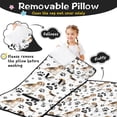 thumbnail image 3 of Beagle Dog and Footprints Toddler Nap Mats for Kids Preschool,Sleeping Mat Bag or Kids,Toddler Sleeping Bag,Toddler Nap Mat or Daycare, 3 of 6