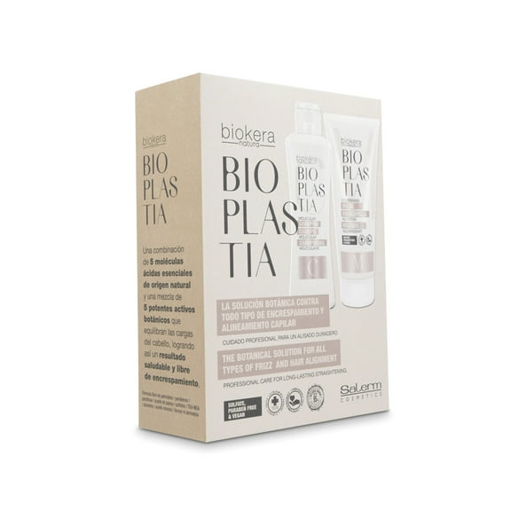 Biokera Bioplastia Maintenance Kit with Molecular Shampoo 300 ml   Nourishing Hair Mask 200 ml