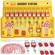 thumbnail image 1 of Kit de etiquetado Lockout VEVOR, 60 unidades, con 14 candados, 3 cierres y más, 1 of 9