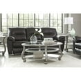 thumbnail image 2 of Bowery Hill Table Basse Ovale en Argent, 2 of 2