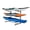 Black 3-tier, variant on Shininglove Heavy-Duty 3-Tier Kayak Storage Rack, Freestanding Industrial Steel Stand, Weather-Resistant for Kayaks, Canoes, Support & Paddleboards, Garage, Dock, Canopy