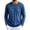 Light Blue, variant on Men's Breathable Quick Dry Long Sleeve Shirt Crewneck Textured Striped Athletic Top for Gym Running Sports