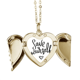 thumbnail image 1 of Sálvate. Collar colgante en forma de melocotón con alas Unbranded M, 1 of 3
