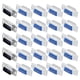 thumbnail image 1 of PC Accessories 25 Pcs DB9 Male Connector Dual Rows 9 Pin D-Sub Connector Solder Type Adapter Connectors, 1 of 7