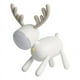 thumbnail image 1 of Lámpara de mesa LED Noël wapiti con carga USB, lámpara de mesa universal (Blanco), 1 of 3