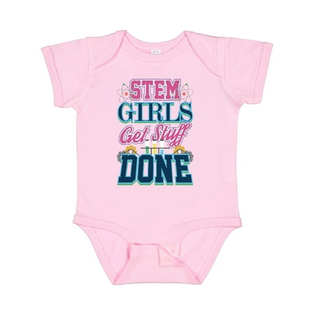 

Inktastic STEM Science Technology Engineering Math Girl Girls Baby Bodysuit
