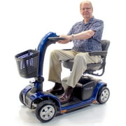 Pride Mobility Victory 10 4-Wheel Electric Scooter SC710 - Blue