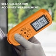 thumbnail image 2 of Mistaha Handheld Coating Thickness Gauge with Eddy Current Mode - LCD Display, Data Statistics, Zero Calibration, Auto Shutdown - Orange, HW-300S Portrait Screen, 2 of 4