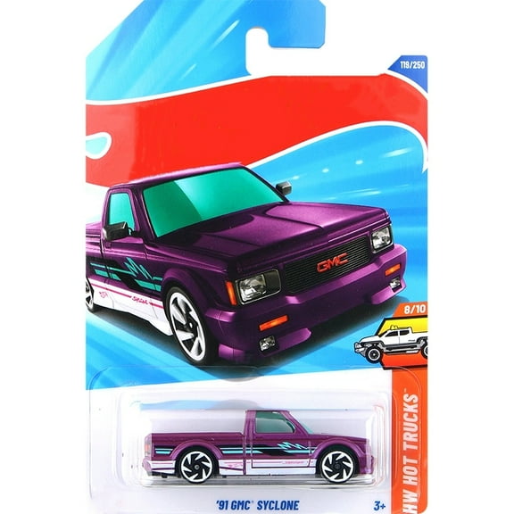 HW 2025 91 GMC Syclone (Purple) HW Hot Trucks