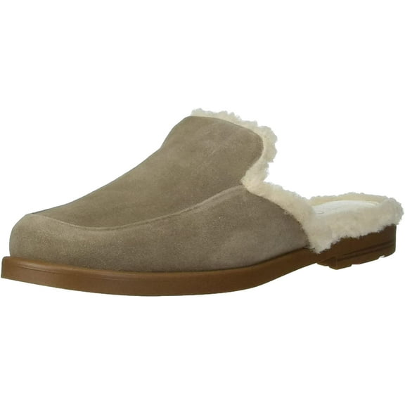 Franco Sarto Womens Bocca Slide Clog Cocoa Suede 7.5W
