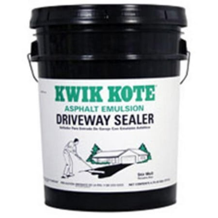 Part 25705 1-Yr Kwik Kote Driveway Sealer  5Gal, by Jetcoat, Single Item,