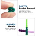 thumbnail image 4 of Skipping Rope, 2 Pieces Premium Adjustable TPU Skipping Rope, Adjustable Skipping Rope with Non-Slip Handle, 4 of 6