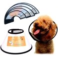 thumbnail image 4 of Collier Protecteur Ajustable pour Animaux de Compagnie, Chirurgie Médicale, Cicatrisation des Plaies, Anti-Morsure, Anti-Lichage, Cône de Cou, Couverture de Protection Pratique pour la Récupération (45-50 cm), 4 of 7