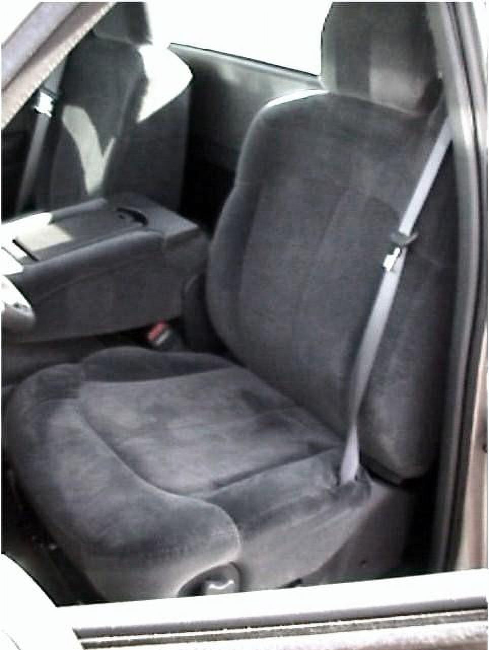 C989 1999-2002 Chevy Truck 40/20/40 Split Seat With Integrated Seat Belts, Opening Center Console in Dark Gray Endura