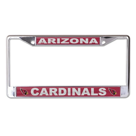 WinCraft Arizona Cardinals Team Logo S/L Metal License Plate Frame