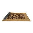 thumbnail image 2 of Ahgly Company Indoor Round Oriental Brown Traditional Area Rugs, 6' Round, 2 of 4
