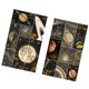 thumbnail image 3 of 2PCS Pegatinas de sellos postales Pegatinas de papel adhesivo dorado Suministros decorativos para álbumes de recortes para bricolaje Planificador Diario Cuaderno Arte Manualidades Fantasía cósmic, 3 of 10