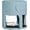 Slate Blue, variant on COOK WITH COLOR Air Fryer, 5.2Qt Glass Air Fryer, 1400W, 8 Presets, Gray