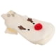 thumbnail image 4 of Ropa para perros con estampado de alce, disfraz navideño transpirable para cachorros, talla S, color blanco, 4 of 7