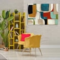 thumbnail image 4 of Stupell Industries Modern Abstract Cubism Shapes Canvas Art, 45 x 30, by Kippi Leonard, 4 of 8