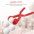 thumbnail image 3 of Kuymtek Nieve Redonda para Molde Arena Invierno Juguete Lucha Bolas Nieve (rojo), 3 of 6