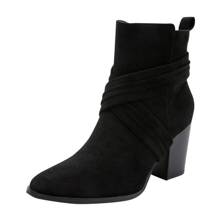 

Boots Women s Characteristic Shoes Thick-Soled Mid-Length Ankle