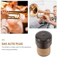 thumbnail image 3 of OULII Tenor Sax End Plug Muffler Ebony Wood Protection Accessory for Saxophone, 3 of 8