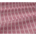 thumbnail image 4 of oneOone Cotton Jersey Medium Pink Fabric Stripe & Women Face Diy Clothing Quilting Fabric Print Fabric By Yard 58 Inch Wide, 4 of 4