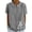 Gray, variant on My Orders Lightweight Tops & Blouses Womens T Shirts Casual V Neck Basic Fitted Short Sleeve Tees Womens Plus Size Tunic Tops Dressy Casual Beach Shirt Sunshine White