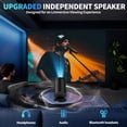 thumbnail image 3 of [Built-in Apps & 2025 Upgraded] Mini Projector Support 4K 1080P Auto Keystone 180&deg; Rotatable with WiFi 6 and Bluetooth 5.4, Projector Portable Co, 3 of 9