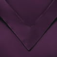 thumbnail image 4 of BNM 300 TC Rayon From Bamboo Duvet Cover Set, Full/ Queen, Purple, 4 of 5