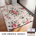 thumbnail image 3 of Pioneer Flower Floral Print Pattern Door Rugs,Washable Non Slip Door Mats Indoor,Decorative Door Mats,Entry Mat Indoor for Entrance,Bedroom,Kitchen,Bathroom,20"x32", 3 of 6