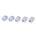thumbnail image 4 of Cargador Universal EE. UU. Enchufe 2.1A 2 puertos USB Adaptador de carga doble USB FLhrweasw  Nuevo, 4 of 7