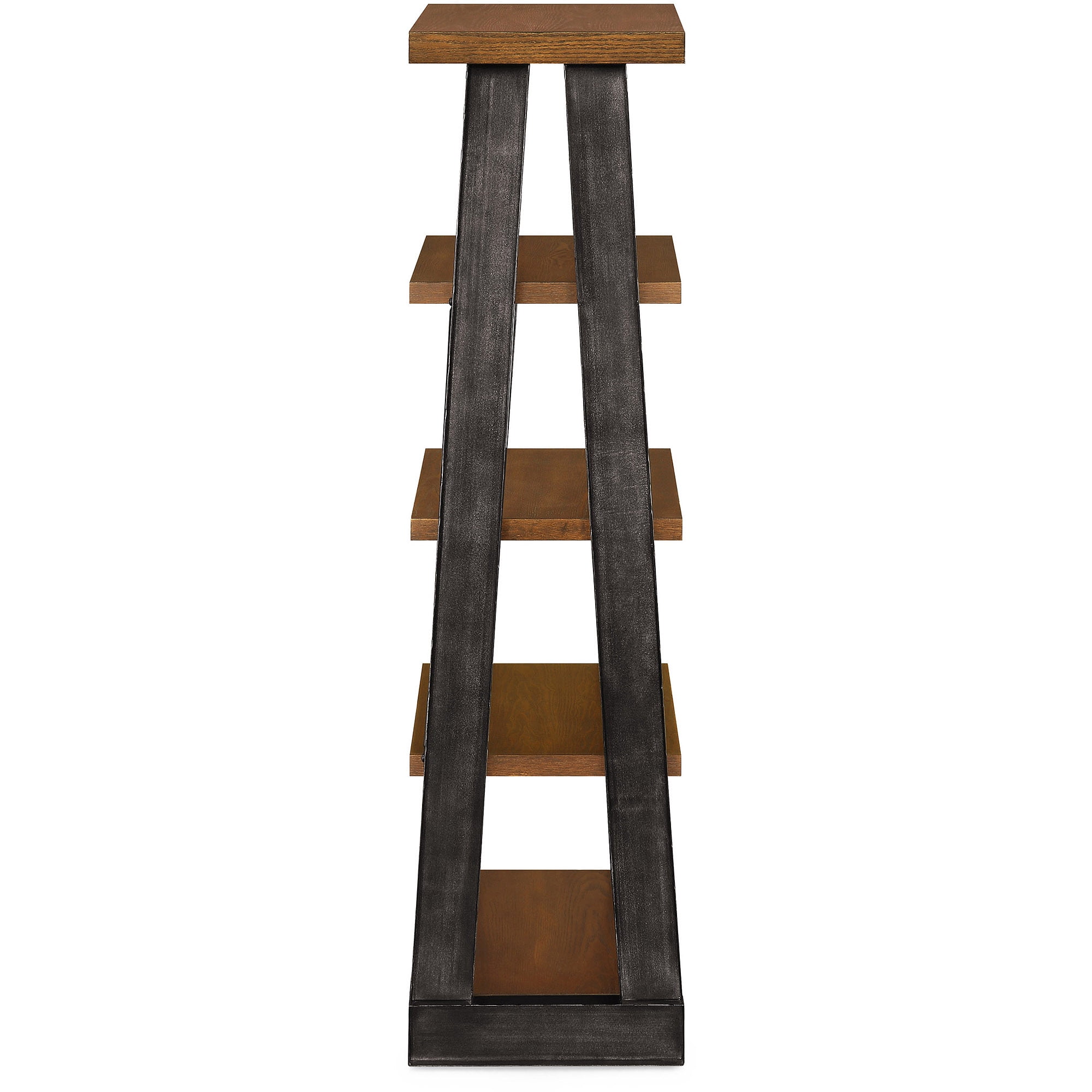 Better Homes and Gardens Mercer 5-Shelf Tower, Vintage Oak