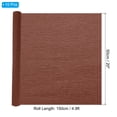 thumbnail image 2 of Uxcell 4.9ft Crepe Paper Roll, 10 Roll 20" Width Soft Paper Streamer Sheet for Craft, Brown, 2 of 7