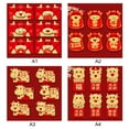 thumbnail image 2 of Cartoon Envelope New Year Of Red Envelope Chinese Red Envelope Gift Paper Cute Creative 6PCS/1pack Chinese Red Envelope, 2 of 9