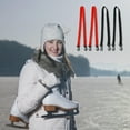 thumbnail image 3 of OULII 4 Pcs Sangle de Planche à Neige Noire avec Design Réglable pour Accessoires de Ski, 3 of 7
