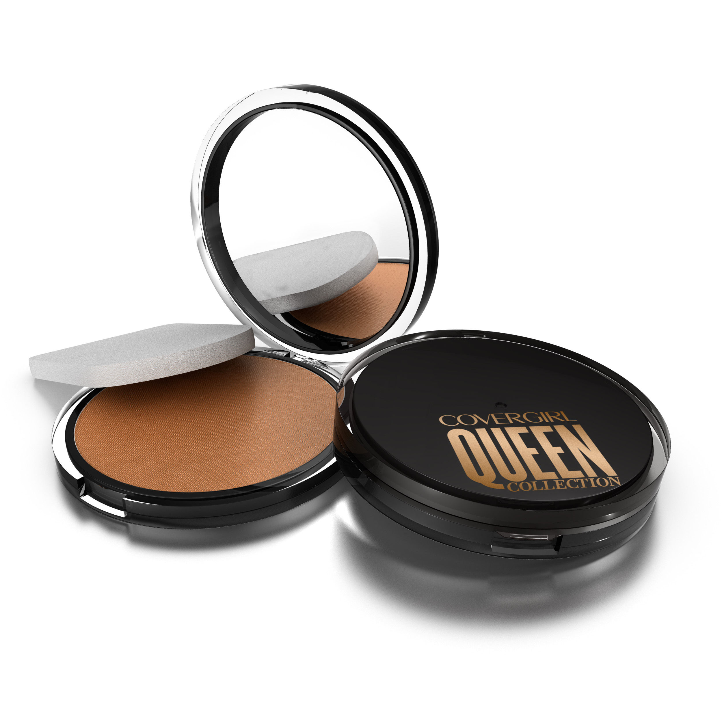 COVERGIRL Queen Lasting Matte Pressed Powder Foundation, Golden - image 3 of 8