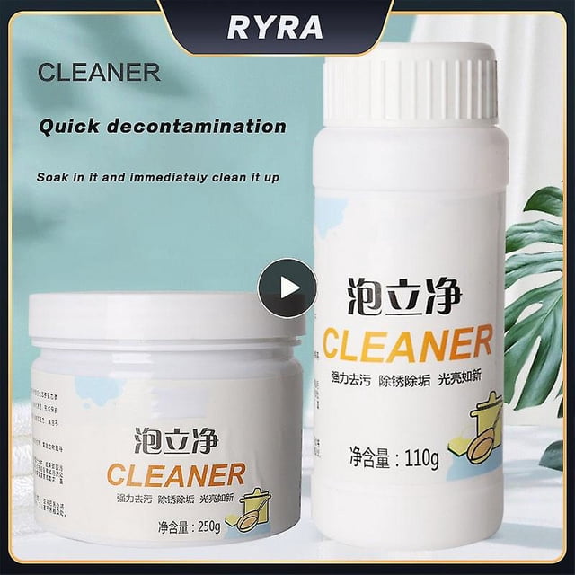 3PCS Foam Rust Remover Kitchen All-Purpose Cleaning Powder, Kitchen Instant Cleaning NEW