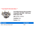 thumbnail image 2 of Front Wheel Bearing Hub Assembly - Compatible with 2002 - 2003 Isuzu Rodeo Sport 4WD, 2 of 2