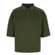 thumbnail image 5 of pstuiky camisetas de hombre, Camiseta informal holgada de punto con botones, manga corta y cuello vuelto para hombre, de color liso camisas casuales para hombre s, 5 of 6