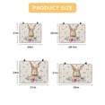 thumbnail image 7 of Large Induction Cooktop Protector Mat Bunny Easter Stove Top Covers for Electric Stove, Spring Floral Pastoral Rabbits Rustic Decorative Stove Burner Cover Mats, Glass Top Stove Cover, 7 of 7