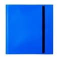 thumbnail image 4 of Carpeta de tarjetas 12 bolsillos Carpeta de tarjetas deportivas Diseño de correa 480 tarjetas Álbum de colección de tarjetas de doble protección para Azul, 4 of 9