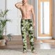 thumbnail image 2 of Balery Hawaii Palms Pantalones de pijama para hombre, pijama ultraligero, pantalón de descanso-X-Large, 2 of 6