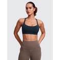 thumbnail image 2 of Top Deportivo CRZ YOGA con Tirantes, Sin Aros, Acolchado, Azul Marino, Talle S, 2 of 7