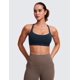 thumbnail image 2 of Top Deportivo CRZ YOGA con Tirantes, Sin Aros, Acolchado, Azul Marino, Talle S, 2 of 7