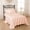 Peach, variant on 4 Piece Cot Sheets Set 30" x 75" with 9 Inch Deep 100% Egyptian Cotton 400 Thread Count Cot Bed Sheets for Narrow Twin, Camp Bunk, Includes 1 Fitted , 1 Flat & 2 Pillowcases – Peach Solid