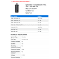 thumbnail image 2 of Ignition Coil - Compatible with 1955, 1958 - 1959 GMC 370, 2 of 2